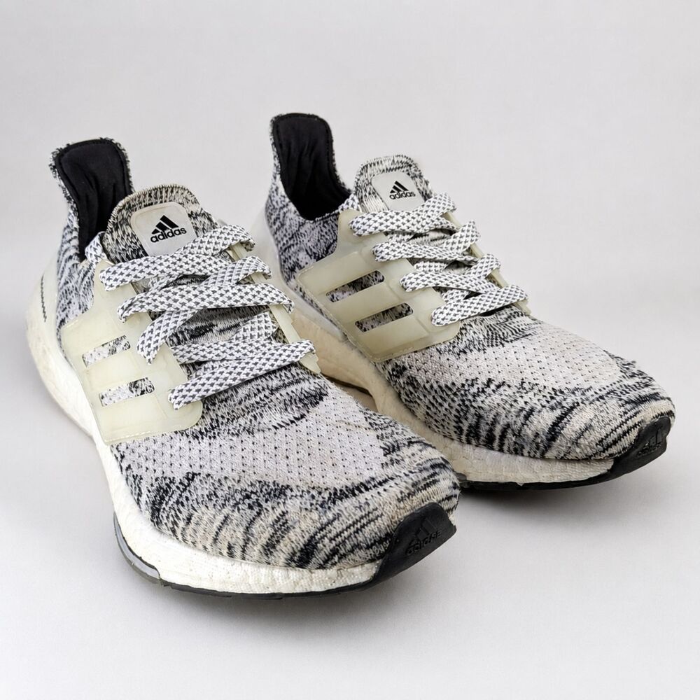 Adidas Ultraboost 21 Running Shoes Womens Size 7.5 Gray Athletic  GV7712